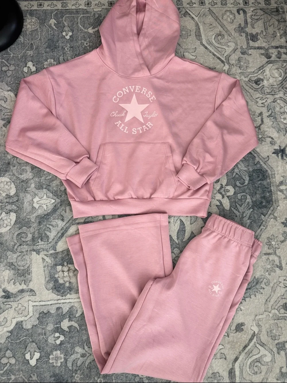 Converse Chuck Taylor All Star Hoodie & Pant Set Youth Size M 10/12